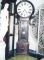 17 English grand father, 2s'' dial, 7ft high, wooden Case